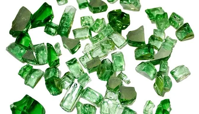 AZ Original Patio Heaters 10lbs Reflective Fire Pit Glass, Sage, RFGLASS-RGRN AZ Patio Heaters