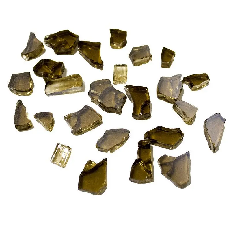 AZ Patio Heaters 20lbs Reflective Fire Pit Glass, Copper, RFGLASS-2-COP