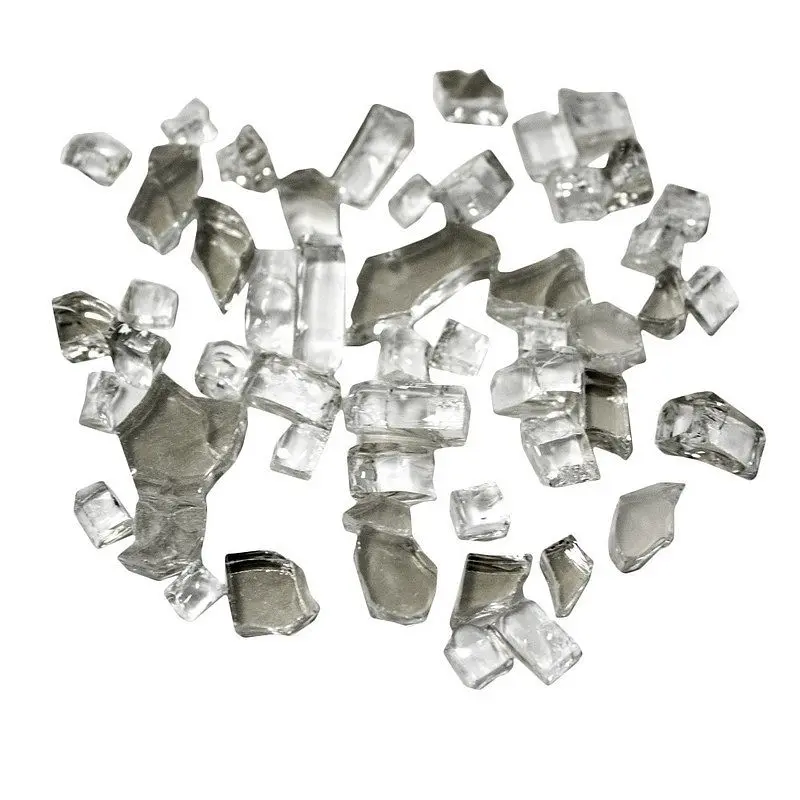 AZ Robust Patio Heaters 20lbs Reflective Fire Pit Glass, Crystal, RFGLASS-2-CRYS AZ Patio Heaters