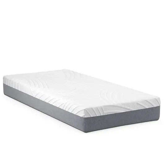 Costway Bed Mattress Gel Memory Foam Convoluted Foam Adjustable Bed-10 inches, HU10148-10
