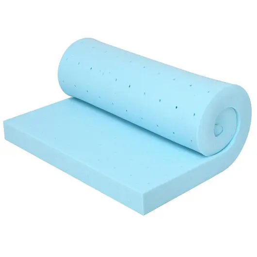Costway 3 Inch Gel-Infutilized Cooling Bed Topper All-Night Comfy-80 x 76 inch, HU10001-K