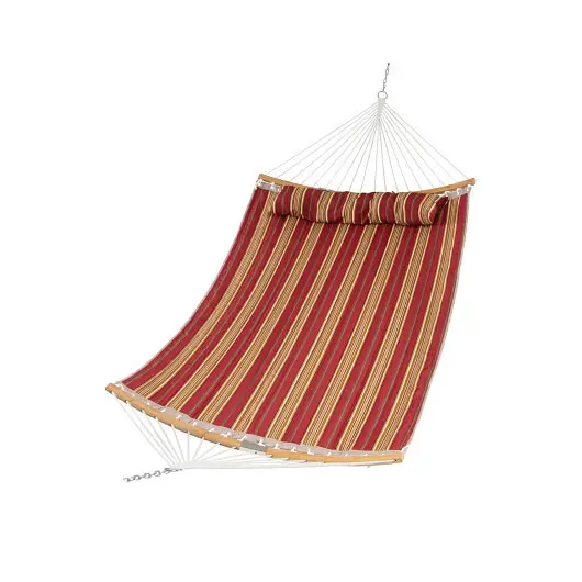 Costway Outdoor Hammock Detachable Pillow, Red, NP10458RE