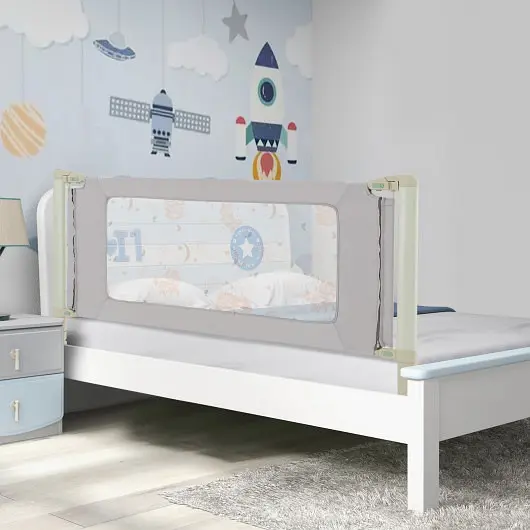 Costway Vertical Lifting Bed Rail Toddlers Double Lock-79 inch, BB5647HS