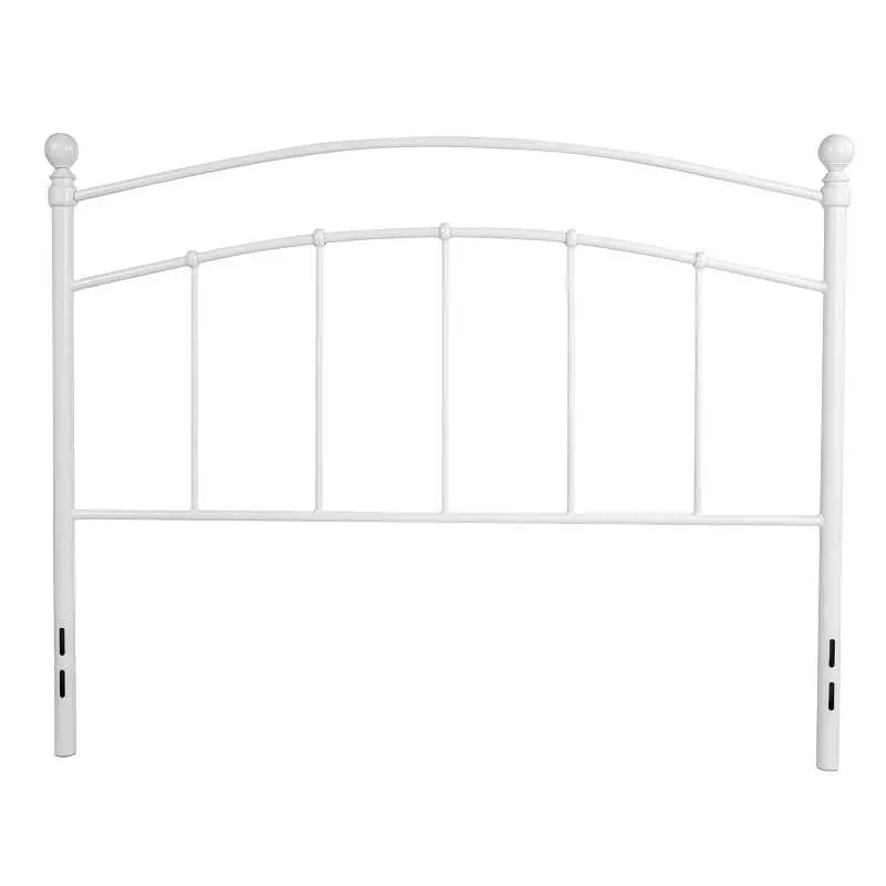 Flash Extra-Strong Furniture Woodstock Decorative Off-White Metal Full Size Headboard, HG-HB1706-WH-F-GG Flash Furniture