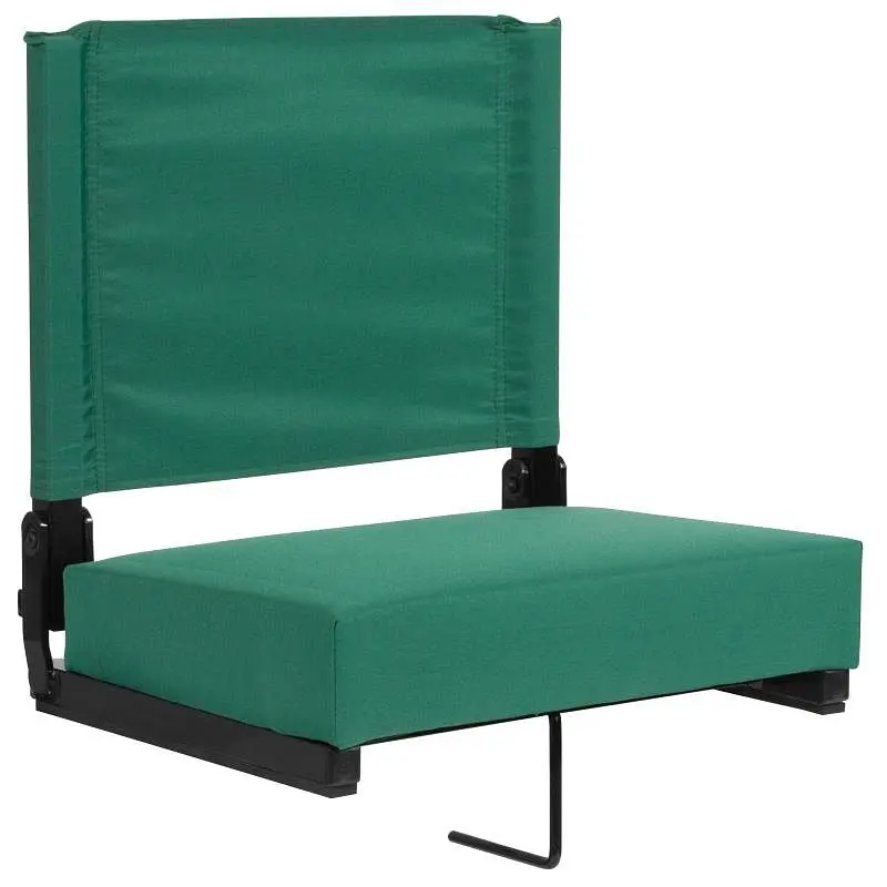 Flash Rapid Furniture Grandstand Ease Seats Flash - 500 lb. Rated Featherweight Stadium Chair Handle and Ultra-Padded Seat...