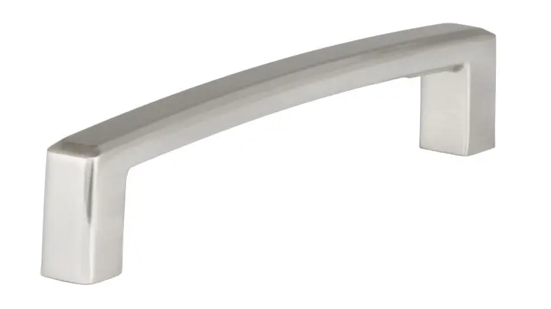 Richelieu 5 1/16-inch (128 mm) Brushed Nickel Modern Arched Cabinet Pull, BP8189128195