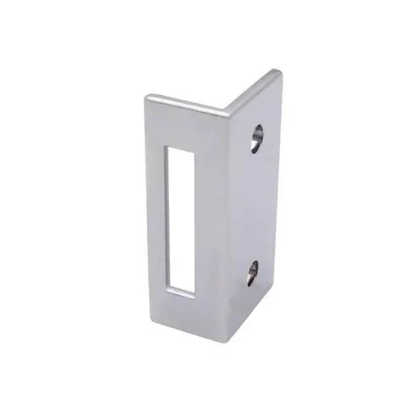 Richelieu 2 1/2-inch (64 mm) Surface Mount Slide Latch Keeper Commercial Bathroom Partition Stall Door, Chromium Finish, 5...