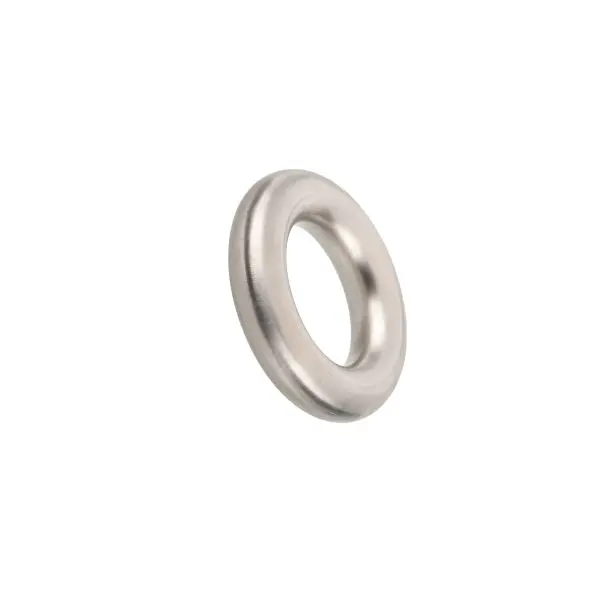 Richelieu 2-inch (50 mm) Matte Nickel-Plated Modern Cabinet Ring Pull, 110950184