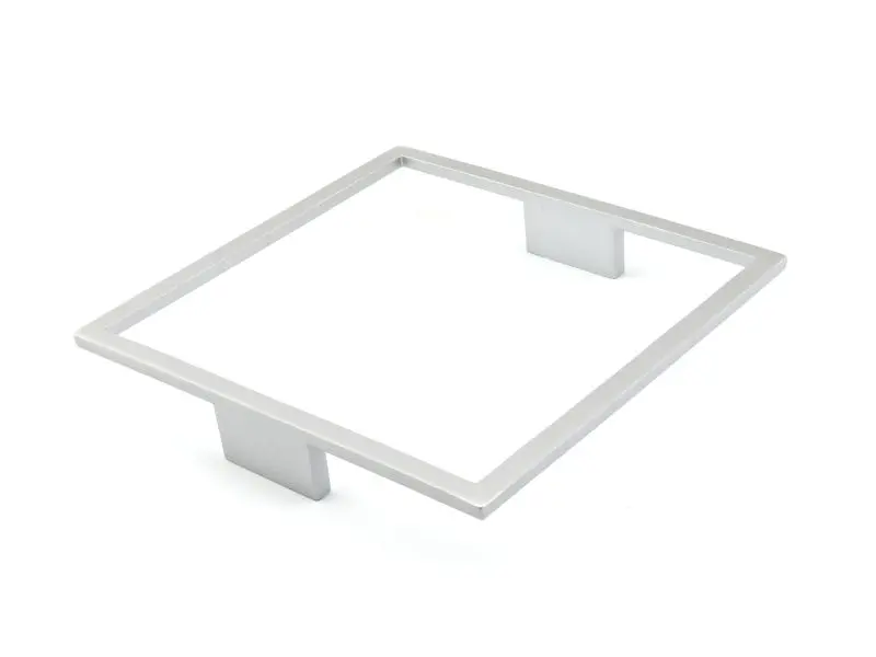 Richelieu 6 5/16-inch (160 mm) Center-to-Center Brushed Satin Nickel Modern Cabinet Pull, 1015160195
