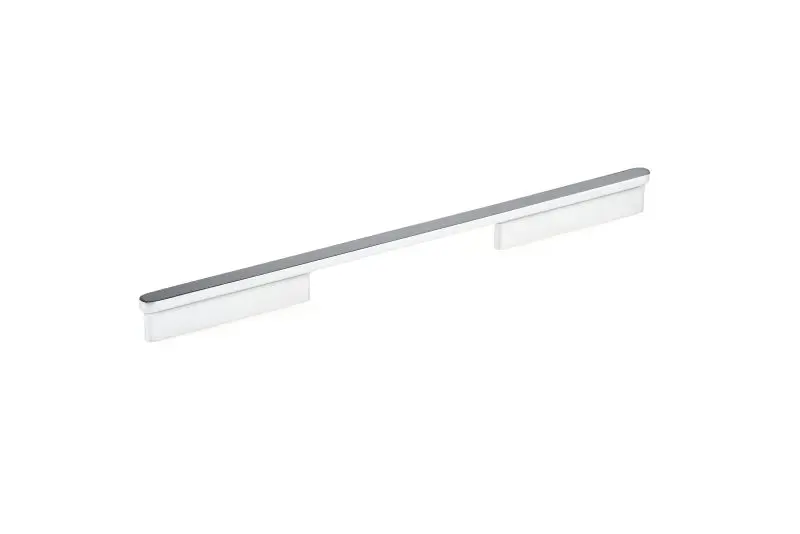 Richelieu 12 5/8-inch (320 mm) Chrome Modern Cabinet Bar Pull, 8636320140