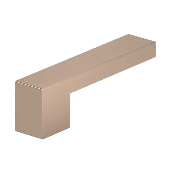 Richelieu 5/8-inch (16 mm) Oriental Bronze Modern Cabinet Finger Pull, Length: 3 15/16 , 79761699OBRZ