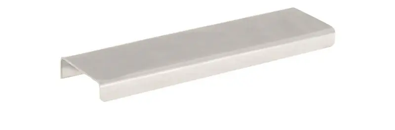 Richelieu 5-inch (127 mm) Center-to-Center Brushed Satin Nickel Modern Cabinet Edge Pull, BP710555195