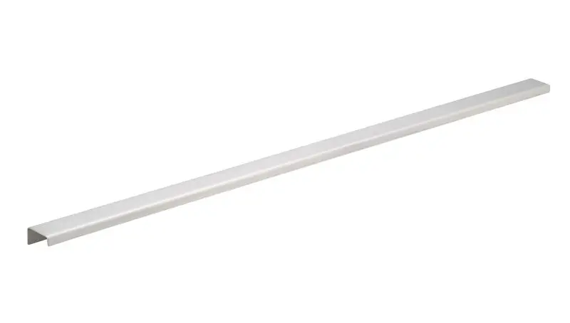 Richelieu Advanced Lenox Gatherion 32-inch (813 mm) Brushed Stainless Carbon Steel Modern Cabinet Edge Pull, BP57634170