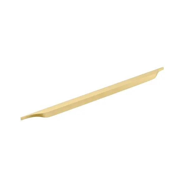 Richelieu All-Purpose 17 5/8-inch (448 mm) Brushed Gold Modern Cabinet Finger Pull, 7987448165