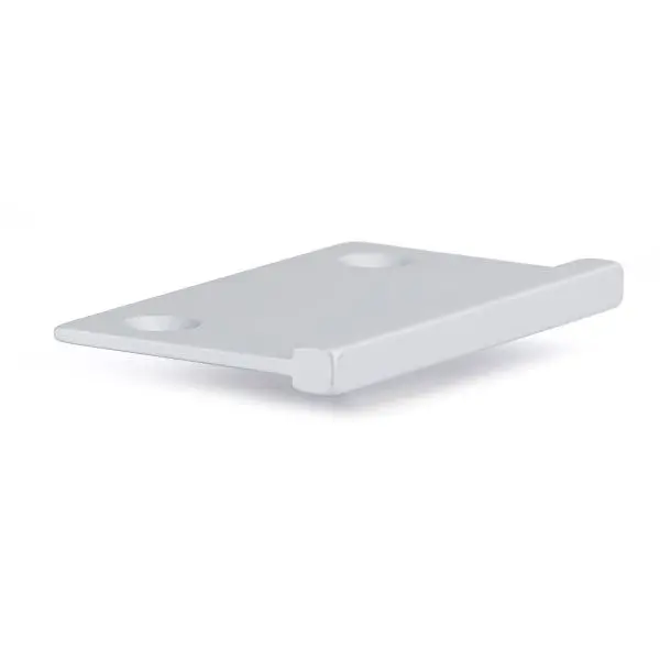 Richelieu All-Weather 2-inch (50 mm) Center-to-Center Aluminum Modern Cabinet Edge Pull, BP46037010