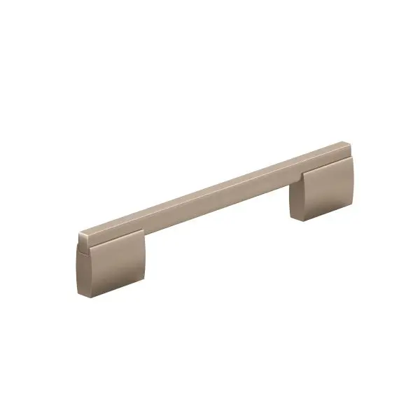 Richelieu Bloomsbury Gatherion 7 9/16-inch (192 mm) Oriental Bronze Modern Rectangular Cabinet Pull, 7990192OBRZ