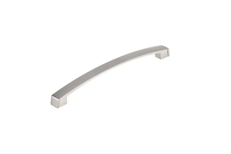 Richelieu Boisbriand Gatherion 7 9/16-inch (192 mm) Textured Finish Black Nickel Transitional Arched Cabinet Pull, BP82521...