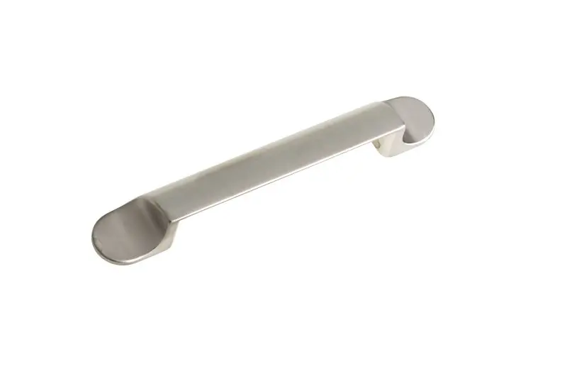 Richelieu Bologna Gatherion 3 3/4-inch (96 mm) Satin Finish Electroless Nickel Modern Cabinet Cup Pull, BP61675296195