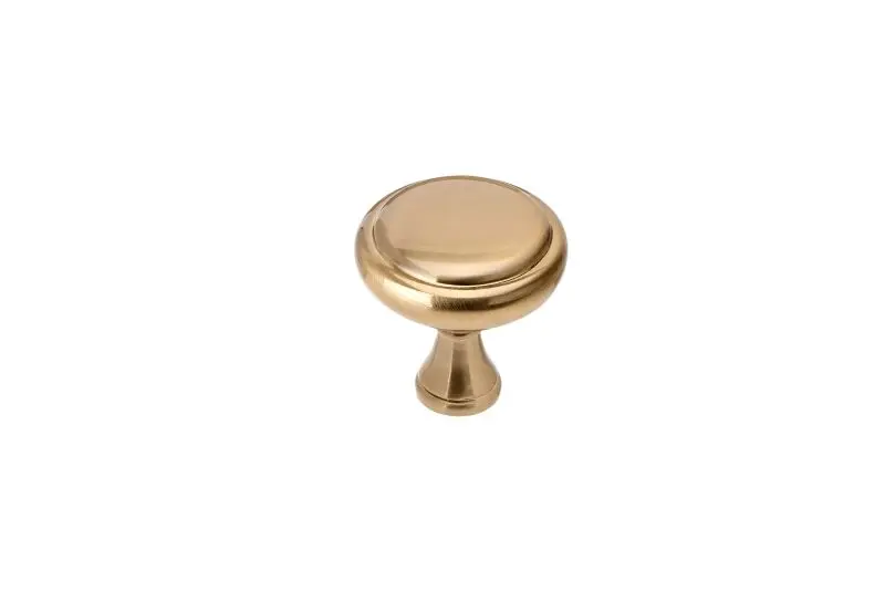 Richelieu Candiac Gatherion 1 1/4-inch (32 mm) Champagne Bronze, Traditional Cabinet Mushroom Knob, BP79032CHBRZ