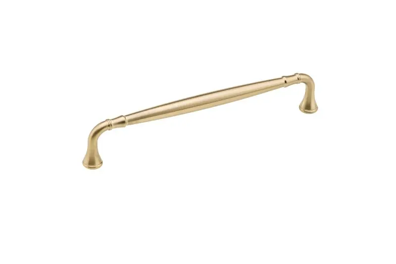 Richelieu Candiac Gatherion 7 9/16-inch (192 mm) Champagne Bronze, Traditional Round Cabinet Pull, BP790192CHBRZ