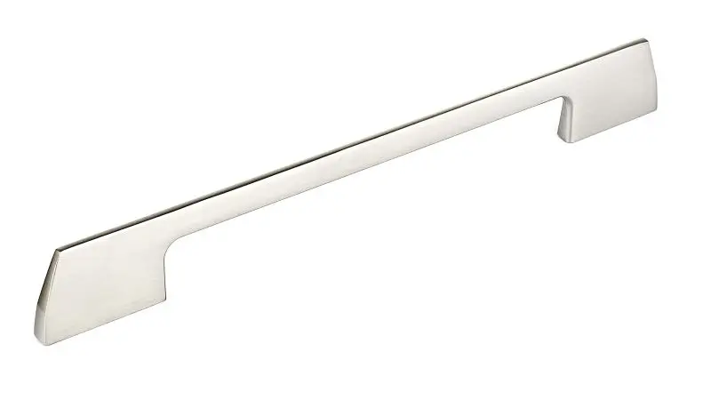 Richelieu Clason Gatherion 7 9/16-inch (192 mm) Brushed Electroless Nickel Modern Slim Cabinet Pull, BP7125192195