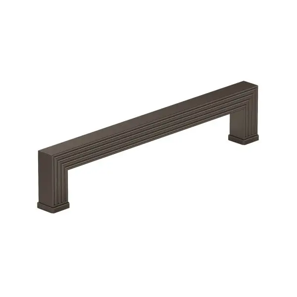 Richelieu Como Gatherion 7 9/16-inch (192 mm) Grooved Honey Bronze Transitional Rectangular Cabinet Pull, BP8788192HBRZ