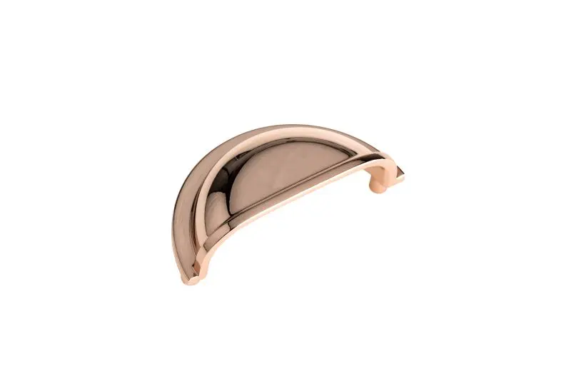 Richelieu Expert Kirkland Gatherion 3-inch (76 mm) Copper, Traditional Cabinet Cup Pull, BP50388191
