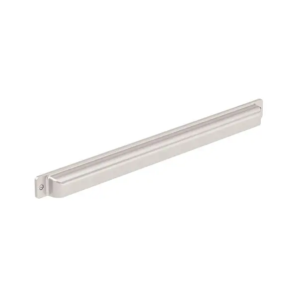 Richelieu Extra-Strong Torino Gatherion 18 7/8-inch (480 mm) Brushed Nickel Transitional Cabinet Cup Pull, BP8716480195