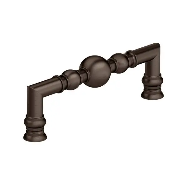Richelieu Firenze Gatherion 5 1/16-inch (128 mm) Honey Bronze, Traditional Round Cabinet Pull, BP8789128HBRZ