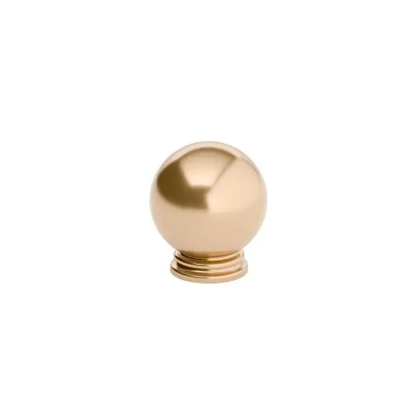 Richelieu Firenze Gatherion 1 3/16-inch (30 mm) Champagne Bronze, Traditional Spherical Closet Door Knob, BP878930CHBRZ