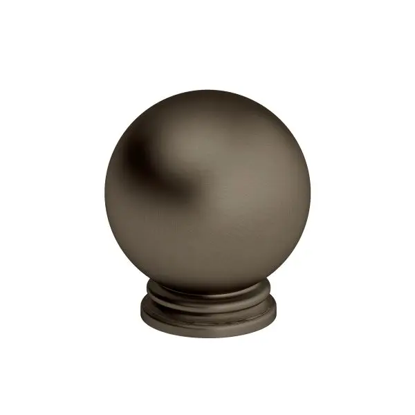 Richelieu Firenze Gatherion 1 3/16-inch (30 mm) Honey Bronze, Traditional Spherical Closet Door Knob, BP878930HBRZ