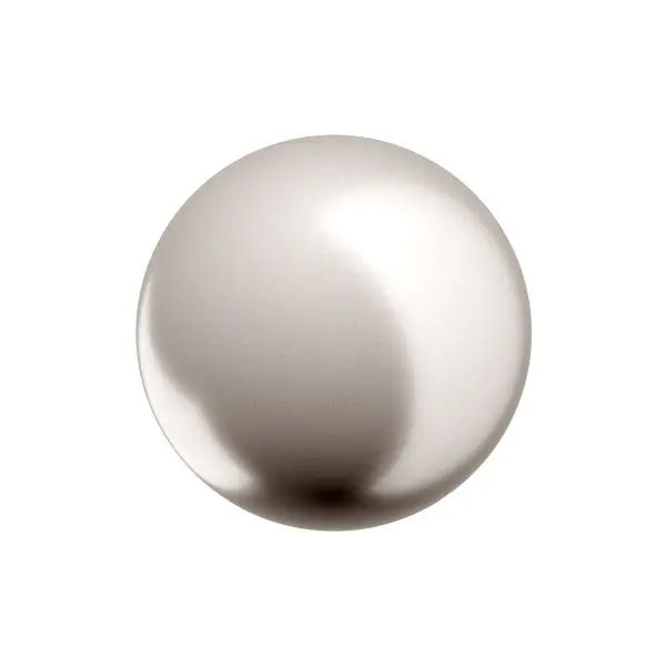 Richelieu Firenze Gatherion 1 9/16-inch (40 mm) Brushed Nickel, Traditional Spherical Closet Door Knob, BP878940195