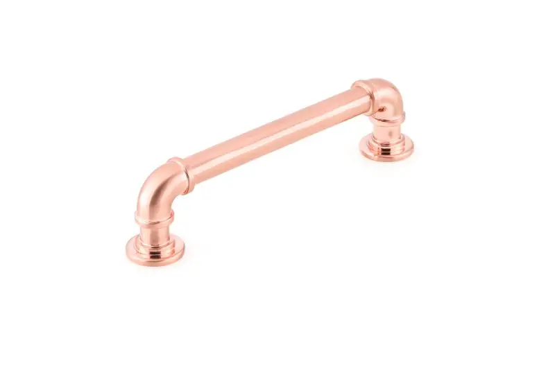 Richelieu Flexible Sgrouppunk Gatherion 5 1/16-inch (128 mm) Rose Gold Vintage Round Cabinet Pull, BP2209128192