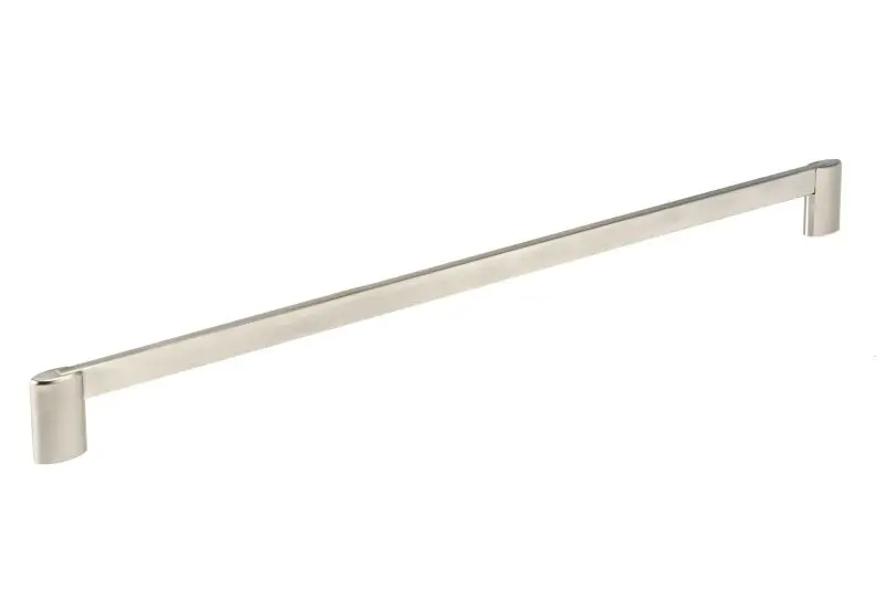 Richelieu Georgetown Gatherion 18 7/8-inch (480 mm) Satin Finish Black Nickel Modern Rectangular Cabinet Pull, BP8728480195