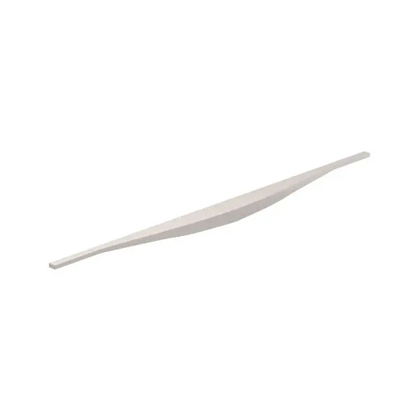 Richelieu Hardened 6 5/16-inch (160 mm) Brushed Electroless Nickel Modern Cabinet Finger Pull, 14 5/8 x 9/16 , BP8740160195
