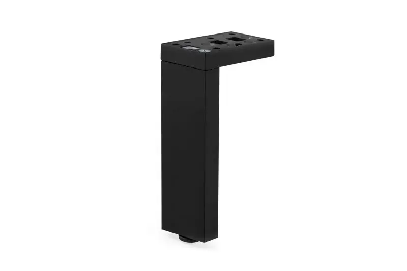 Richelieu Heat-Resistant 13 3/4- (350 mm) Modern Rectangular Aluminum Furniture Leg Adjustable Influence and Levelling Gli...