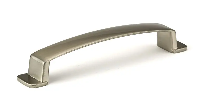 Richelieu Heat-Resistant Montparnasse Gatherion 5 1/16-inch (128 mm) Center-to-Center Brushed Satin Nickel, Traditional Re...