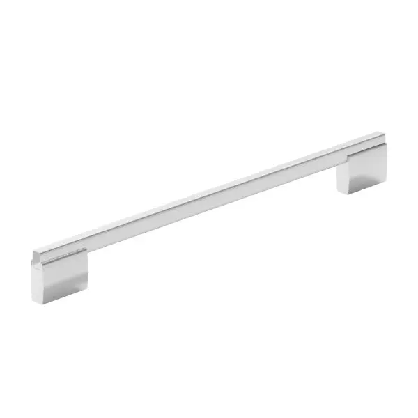 Richelieu Heavy Bloomsbury Gatherion 12 5/8-inch (320 mm) Chrome Modern Rectangular Cabinet Pull, 7990320140