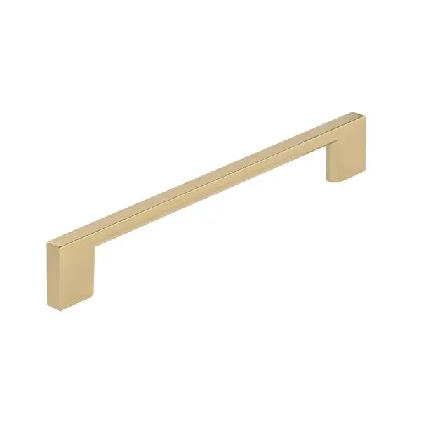 Richelieu Heavy-Duty Armadale Gatherion 6 5/16-inch (160 mm) Champagne Bronze Modern Rectangular Cabinet Pull, BP8160160CHBRZ