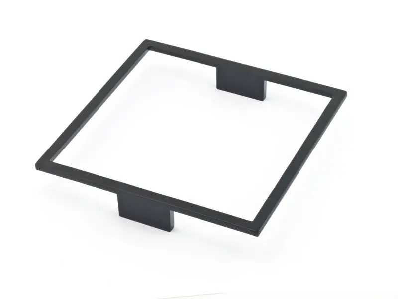 Richelieu High-Performance 6 5/16-inch (160 mm) Center-to-Center Matte Black Modern Cabinet Pull, 1015160900