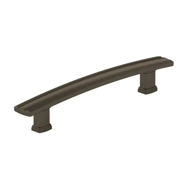 Richelieu Marsala Gatherion 5 1/16-inch (128 mm) Grooved Honey Bronze Transitional Rectangular Cabinet Bar Pull, BP7070128...