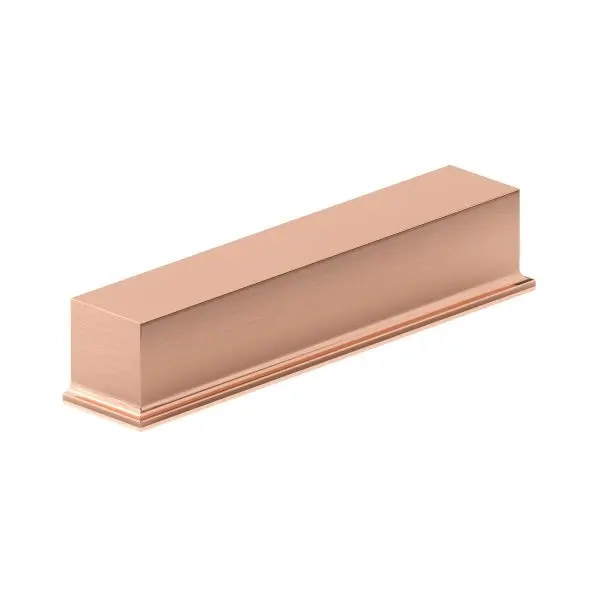 Richelieu Matera Gatherion 5 1/16-inch (128 mm) Rose Gold Transitional Cabinet Cup Pull, 6576128192