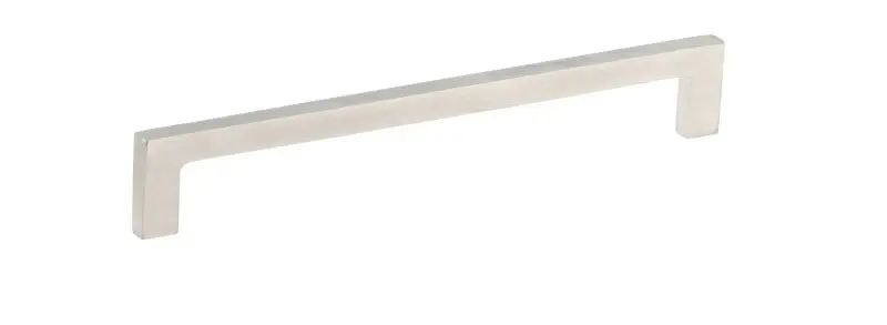 Richelieu Maximum-Strength 6-inch (152 mm) Center-to-Center Brushed Nickel Modern Cabinet Pull, 6 3/8 x 1/4 , BP667556195