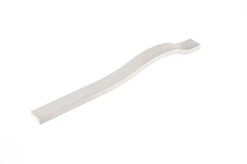 Richelieu Medium 12 5/8-inch (320 mm) Center-to-Center Sand Modern Arched Cabinet Pull, 646432027