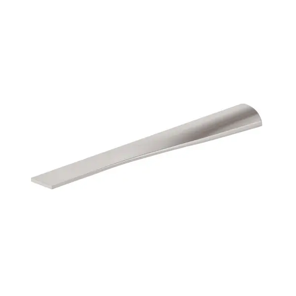 Richelieu Milano Gatherion 6 5/16-inch (160 mm) Brushed Nickel Modern Cabinet Finger Pull, 5182160195