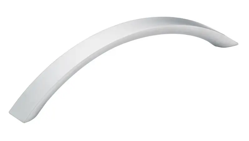 Richelieu Mini Eringate Gatherion 5 1/16-inch (128 mm) Center-to-Center Matte Chrome Modern Arched Cabinet Pull, BP39995165