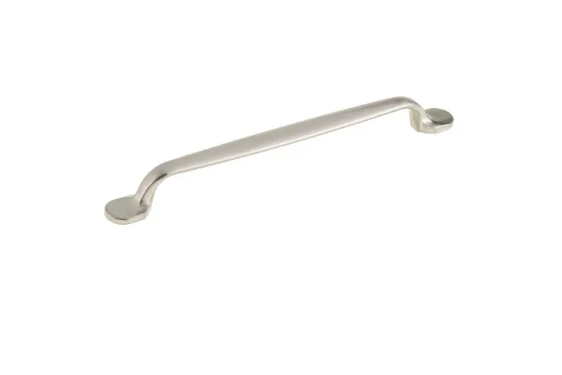 Richelieu Monceau Gatherion 7 9/16-inch (192 mm) Brushed Electroless Nickel, Traditional Curved Cabinet Pull, BP23775192195