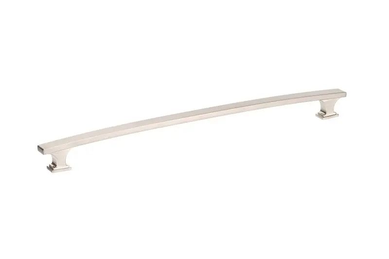 Richelieu Multi-Purpose Rimouski Gatherion 18-inch (457 mm) Brushed Electroless Nickel Transitional Arched Rectangular App...