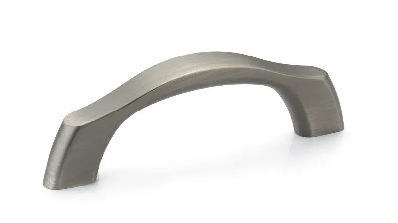 Richelieu Newtonbrook Gatherion 3-inch (76 mm) Antique Nickel Modern Arched Cabinet Pull, BP81176143
