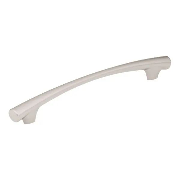 Richelieu Newtown Gatherion 8 13/16-inch (224 mm) Satin Finish Nickel Modern Arched Cabinet Pull, 5183224195